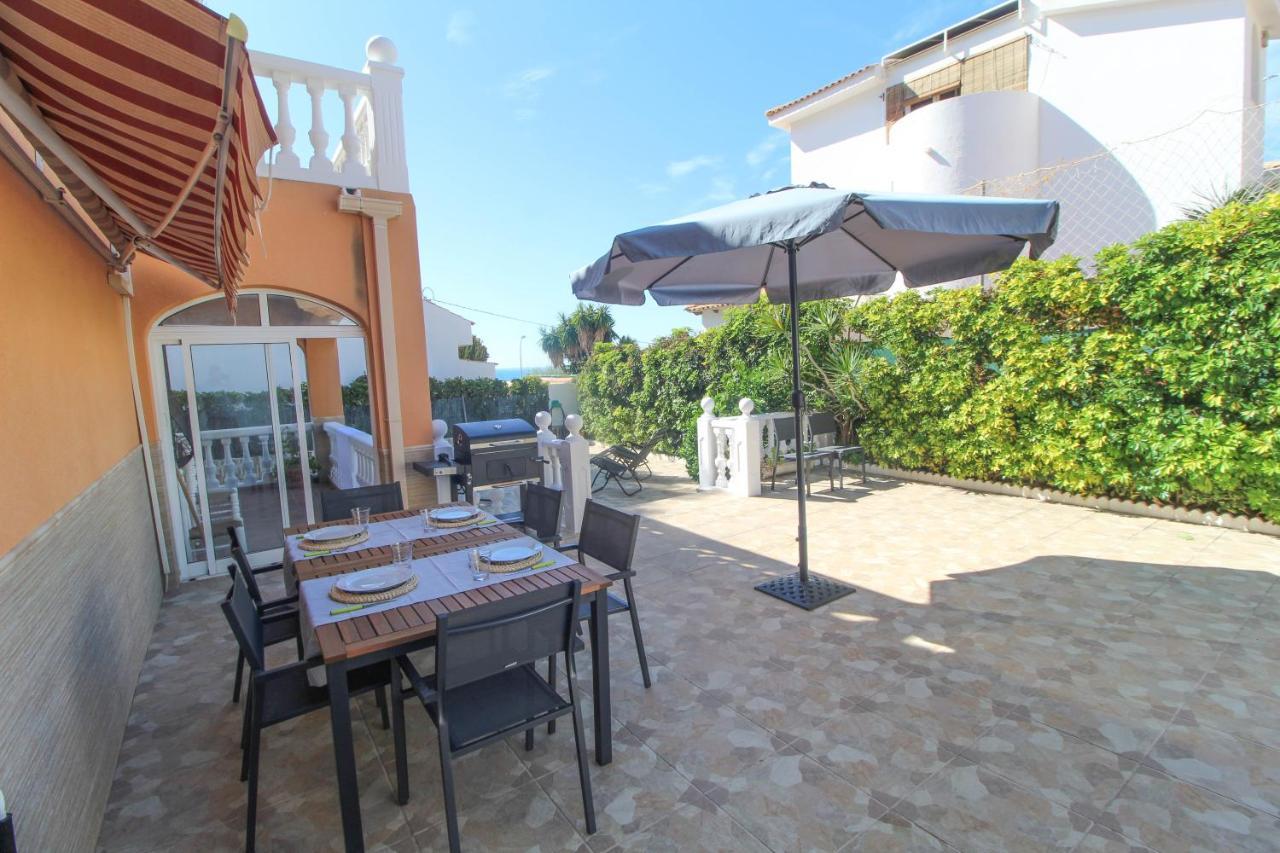 Great Villa, Sea Views, 20 Secs Walk To The Beach, Bbq, 9 People, 5 Mins Car From Alicante City Center, Sailing Club 3 Mins Walk Esterno foto