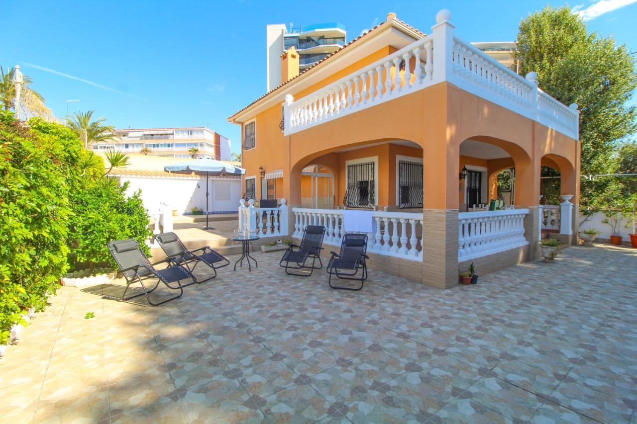 Great Villa, Sea Views, 20 Secs Walk To The Beach, Bbq, 9 People, 5 Mins Car From Alicante City Center, Sailing Club 3 Mins Walk Esterno foto